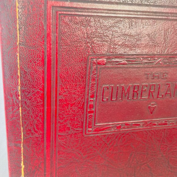 The Cumberlander 1927 Yearbook - Rich Maroon Embossed Cover - Picture 4 of 11